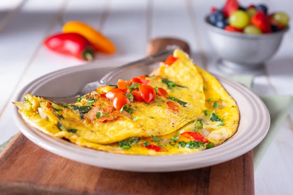 Omelete recheada